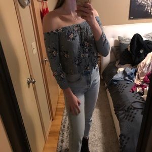 Off the shoulder top